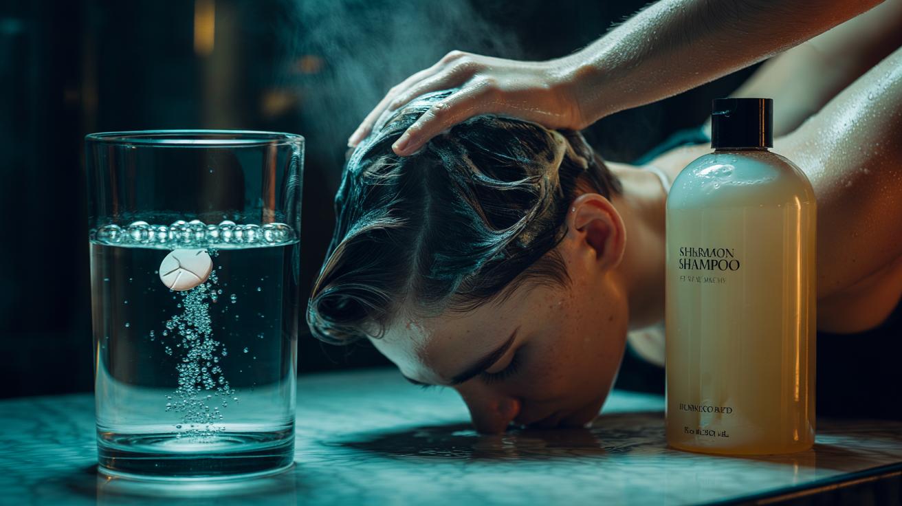 The aspirin dissolve that clears scalp acne overnight : how salicylic acid works like expensive shampoos