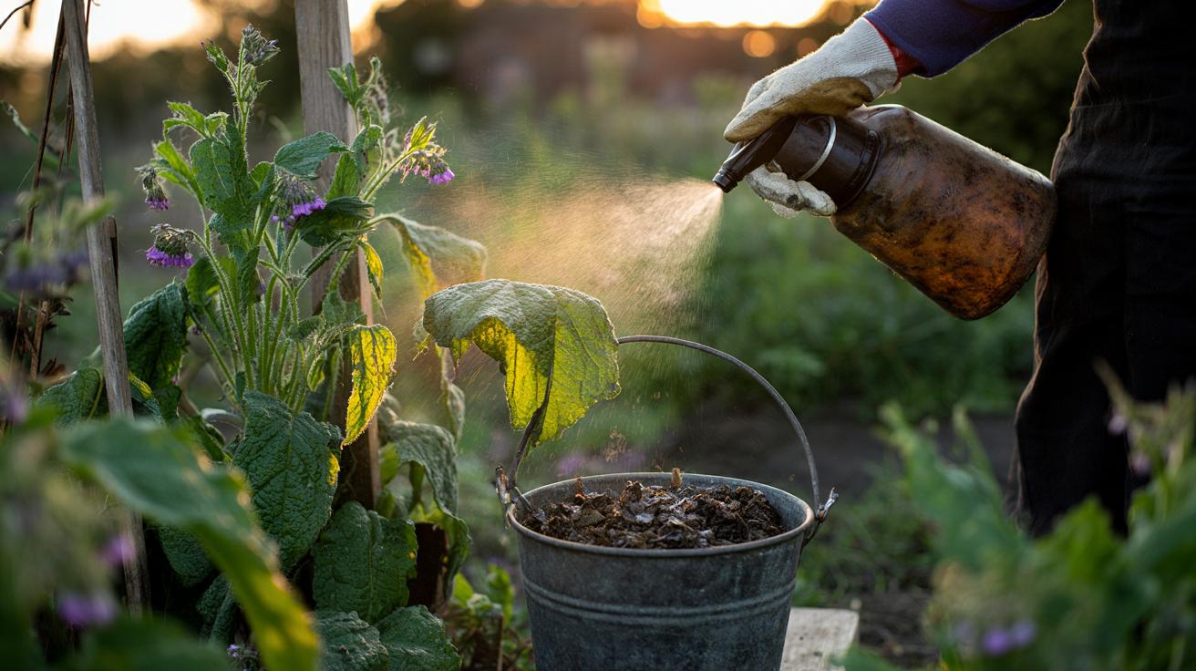 The comfrey leaf brew that heals damaged plants : how allantoin speeds tissue repair