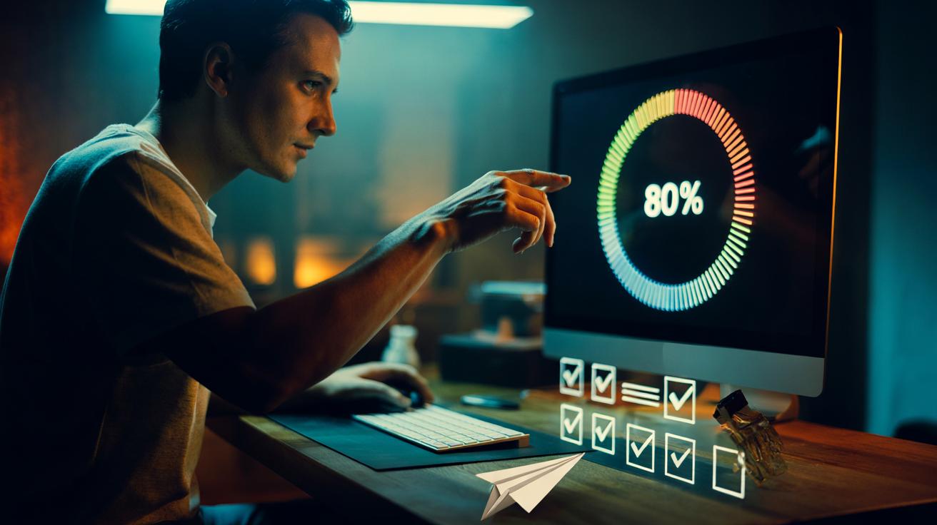 The “good enough” mantra that ends perfectionism : how accepting 80 % frees massive action