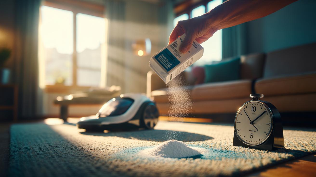 Baking soda eliminates carpet odours fast — how a sprinkle absorbs unpleasant smells in 10 minutes