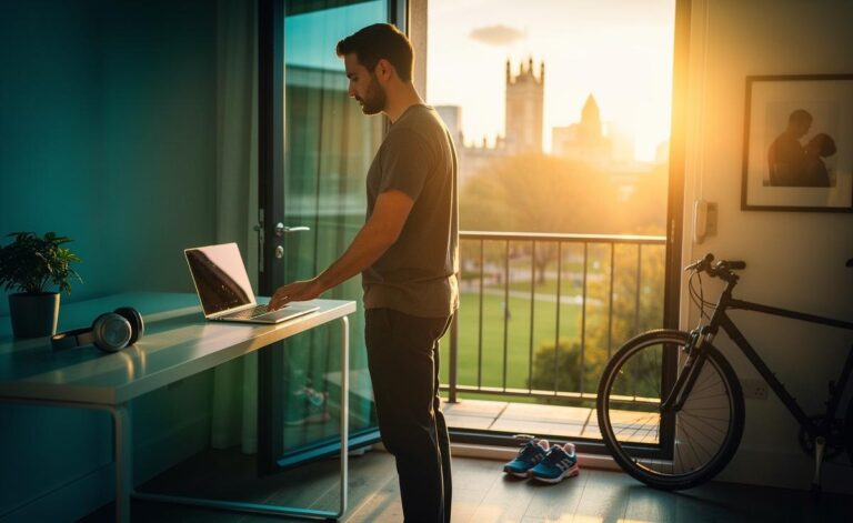 Illustration of how to achieve work-life balance in 2026: strategies for success