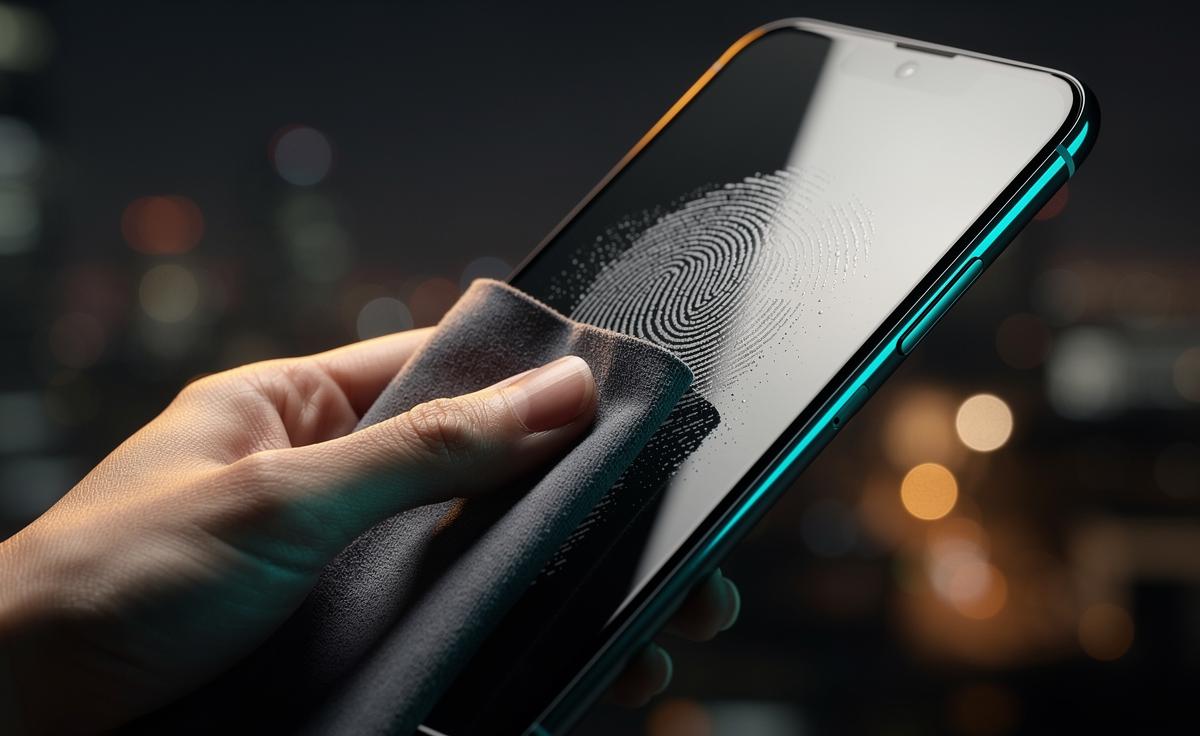 Remove Smudges with Microfiber Cloth: Why cloth leaves screens spotless almost instantly