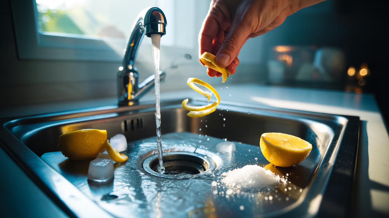 The 20p Lemon Rind Garbage Disposal Clean That Ends Sink Smells Forever