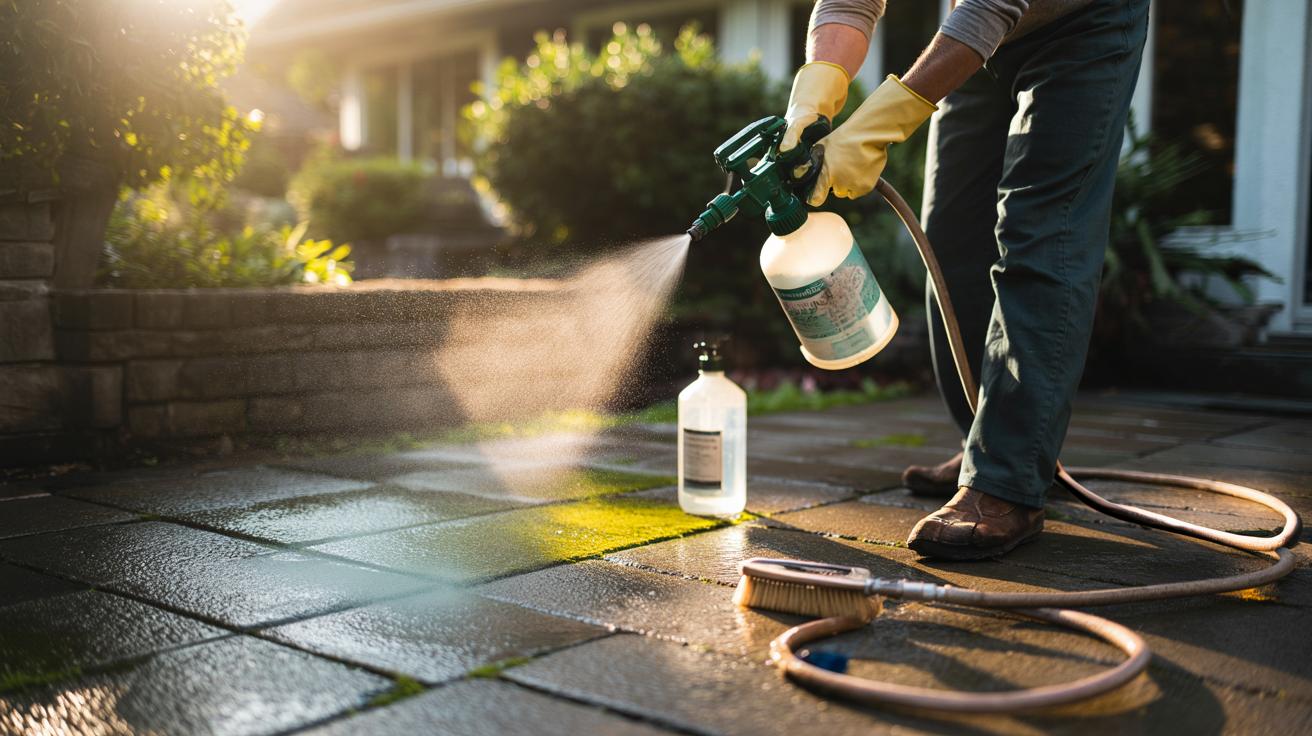 Vinegar spray banishes outdoor mildew — how acidity cleans and brightens patio surfaces in 10 minutes